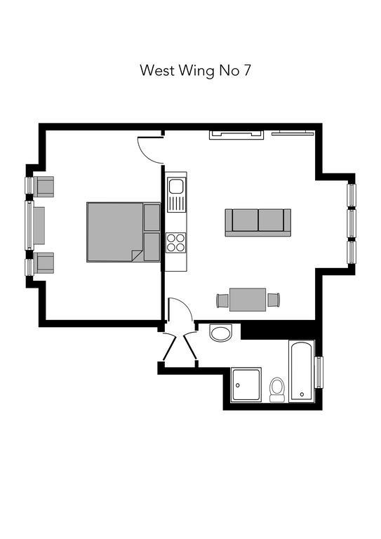 Linton Collection - The West Wing Apartment Edinburgh Exterior photo